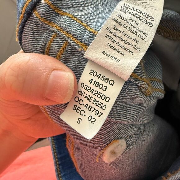 SPANX Blue Flare & Wide Leg Jeans - Picture 5 of 5